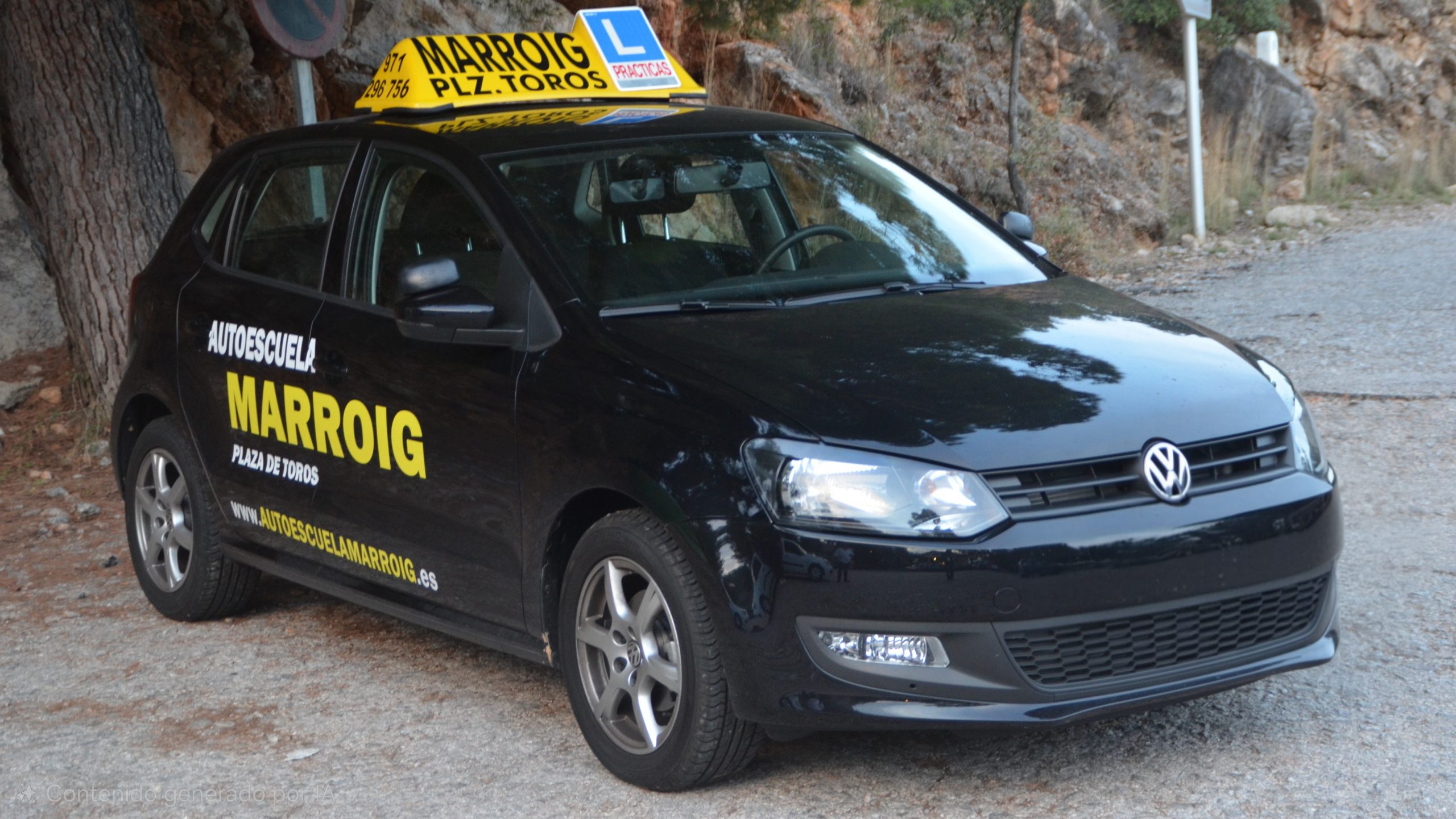 Foto volkswagen de perfir con cartel(1)